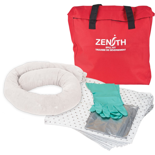 Trousse &eacute;conomique de lutte contre les d&eacute;versements, Huile seulement, Sac, Absorbance de 5 gal. US Infinity Industrial Services Inc.
