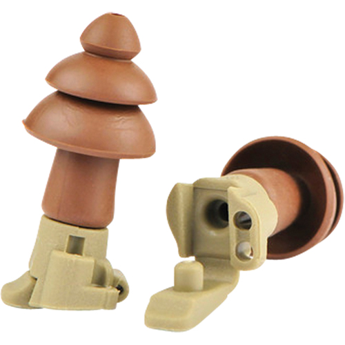 BattlePlugs&reg; Impulse Earplugs, Uncorded, Pair - Plastic Case, 24 dB NRR, Large Infinity Industrial Services Inc.