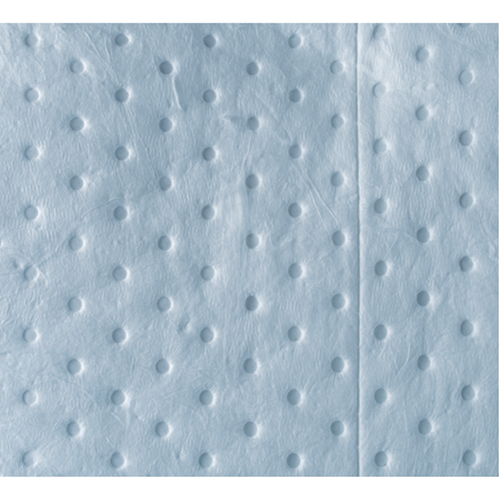 Premium Blue Bonded Sorbent Pads, Oil Only, 15" x 18", 30 gal. Absorbancy Infinity Industrial Services Inc.