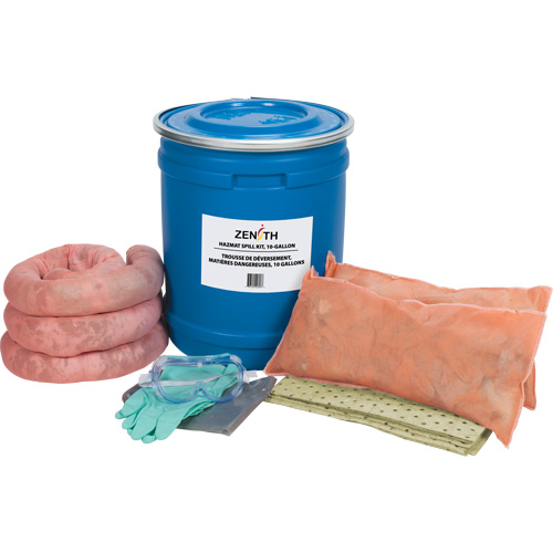 Truck Spill Kit, Hazmat, Drum, 10 US gal. Absorbancy Infinity Industrial Services Inc.