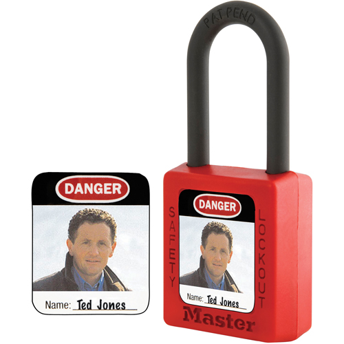 Zenex Thermoplastic Photo Padlock Identification Labels Infinity Industrial Services Inc.