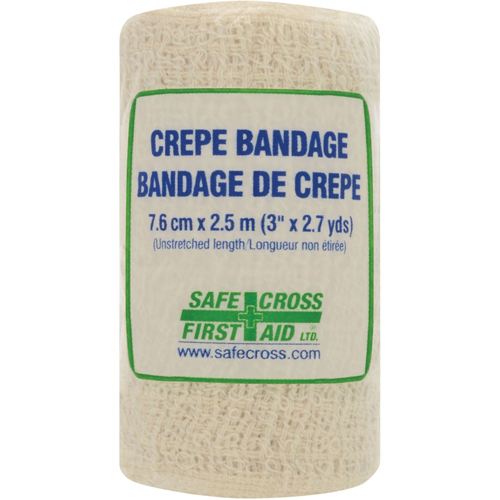 Crepe Roller Bandage, 97-1/5" L x 3" W, Class 1 Infinity Industrial Services Inc.