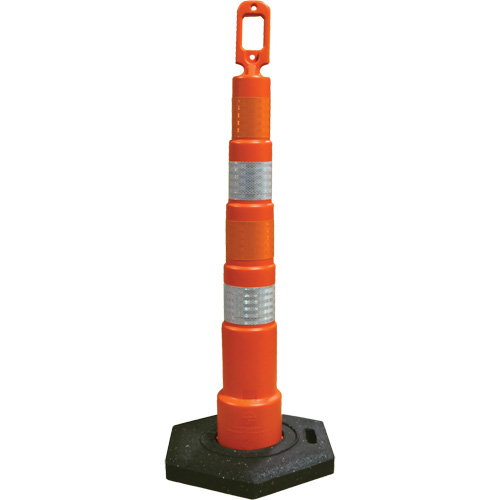 Grip N Go Trim Line Channelizers, 49" High, Orange Infinity Industrial Services Inc.