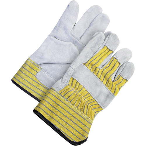Gants d'ajusteur classiques, Taille unique, Paume en Cuir de vache refendu, Doublure en Molleton Infinity Industrial Services Inc.