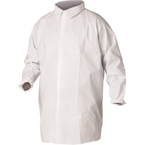 Sarraus de laboratoire KleenGuard A20, SMS, Blanc, Grand Infinity Industrial Services Inc.