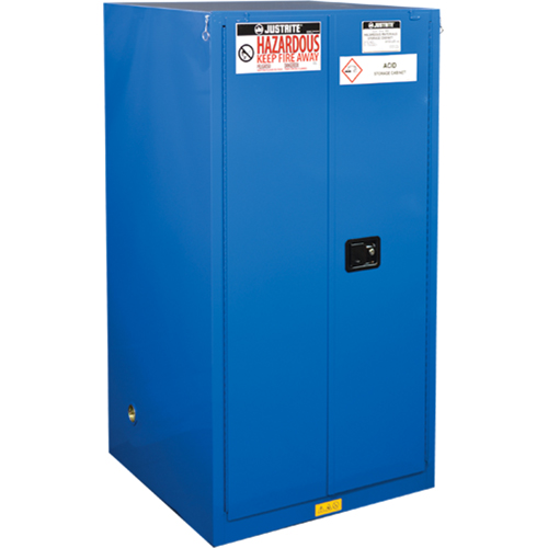 Armoires doubl&eacute;es pour rangement de mati&egrave;res dangereuses Chem-Cor, 60 gal., 34" x 65" x 34" Infinity Industrial Services Inc.