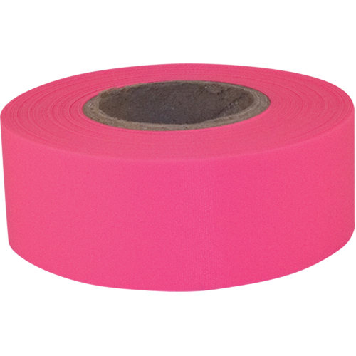 Sub-Zero Flagging Tape, 1.2" W x 150' L, Fluorescent Pink Infinity Industrial Services Inc.