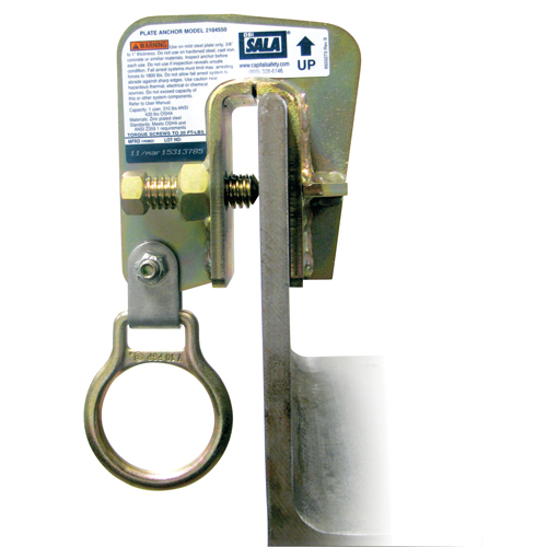 Ancrage pour plaque en acier DBI-SALA, Boulonn&eacute;, Usage Temporaire Infinity Industrial Services Inc.