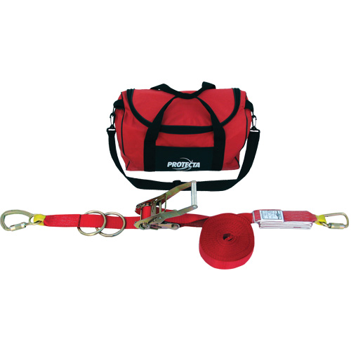 Pro-Line Synthetic Horizontal Lifeline System Infinity Industrial Services Inc.