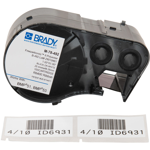 Low Temperature Label Maker Cartridge, Black Infinity Industrial Services Inc.