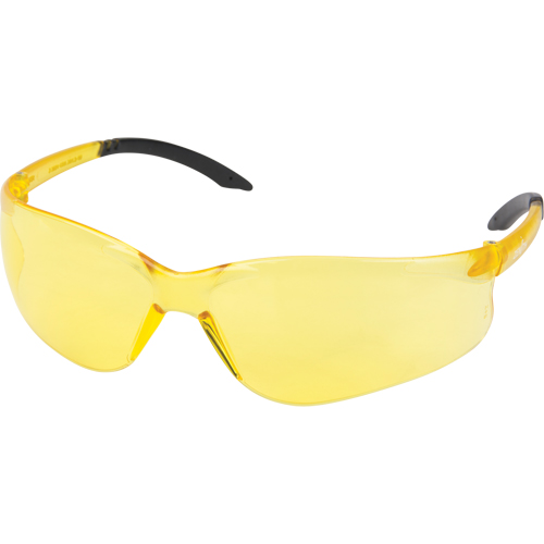 Z2400 Series Safety Glasses, Amber Lens, Anti-Scratch, ANSI Z87+/Meets/Exceeds CSA Z94.3 Infinity Industrial Services Inc.