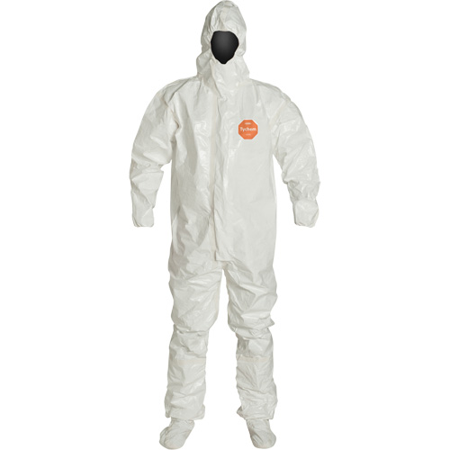 Combinaison &agrave; capuchon, Tychem 4000, 2T-Grand, Blanc Infinity Industrial Services Inc.