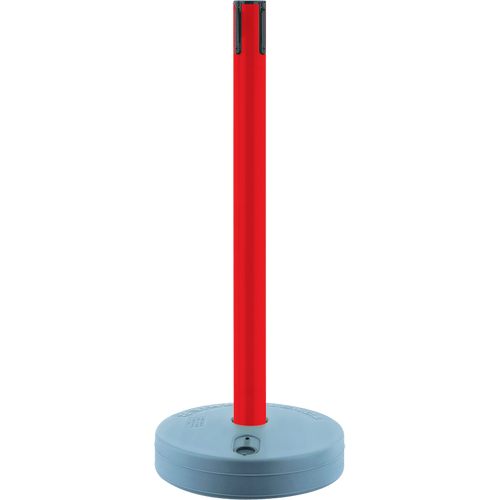 Tensabarrier ext&eacute;rieur - poteaux r&eacute;cepteurs, Hauteur de 37", Rouge Infinity Industrial Services Inc.