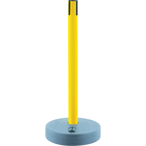 Tensabarrier ext&eacute;rieur - poteaux r&eacute;cepteurs, Hauteur de 37", Jaune Infinity Industrial Services Inc.