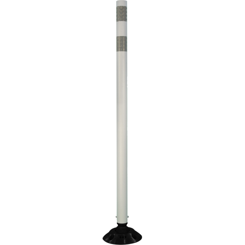 D&eacute;lin&eacute;ateur r&eacute;sistant aux impacts, 48" h, Blanc Infinity Industrial Services Inc.