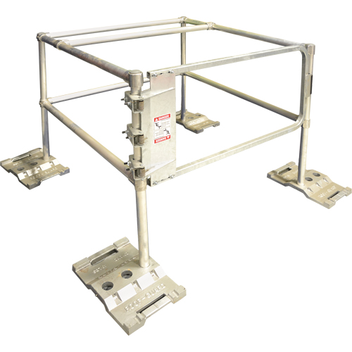 Syst&egrave;me RoofGuard classique - Trousse pour trappe, Aluminium, 48" la x 48" lo x 42" ha Infinity Industrial Services Inc.