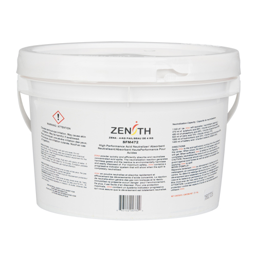 Neutralisant absorbant, Sec, 4 kg, Acide Infinity Industrial Services Inc.