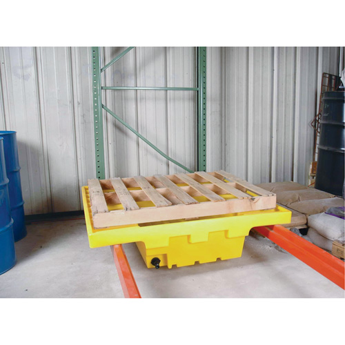 Ultra-Rack Sump&reg;, 51.5" L x 51.5" W x 12" H, 66 US gal. Capacity Infinity Industrial Services Inc.