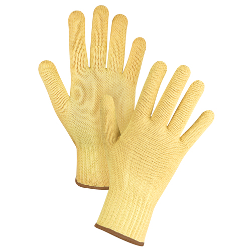 Gants tricot&eacute;s sans couture, Taille Grand/9, Calibre 7, Enveloppe en Kevlar, ASTM ANSI niveau A2/EN 388 niveau 3 Infinity Industrial Services Inc.