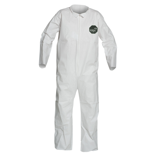 ProShield&reg; 50 Coveralls, X-Large, White, Microporous Infinity Industrial Services Inc.