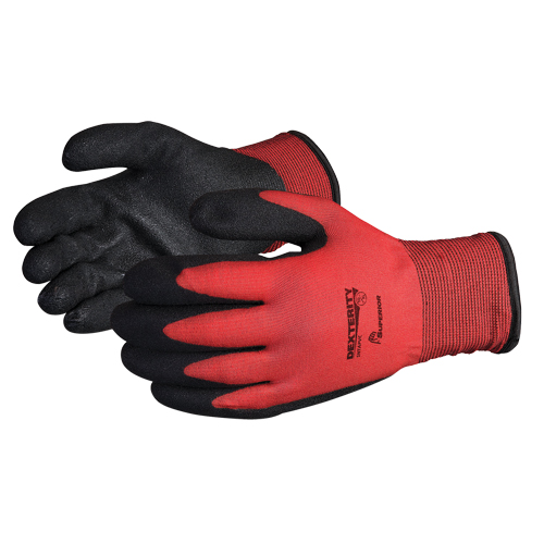 Dexterity&reg; Winter-Lined Gloves, 8/Medium, PVC Coating, 15 Gauge, Nylon Shell Infinity Industrial Services Inc.