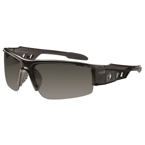 Lunettes de s&eacute;curit&eacute; Skullerz Dagr, Lentille Grise/fum&eacute;e, Anti-&eacute;gratignures, ANSI Z87+/R&eacute;pond ou surpasse la norme CSA Z94.3 Infinity Industrial Services Inc.
