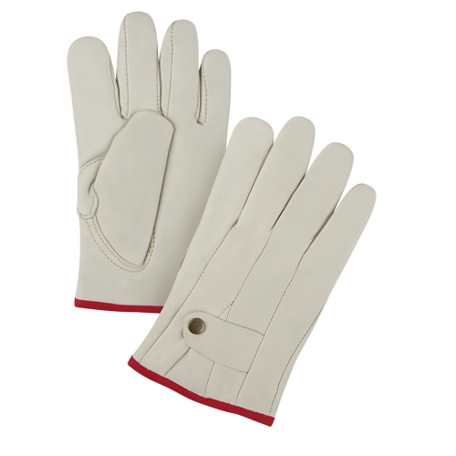 Premium Ropers Gloves, Small, Grain Cowhide Palm Infinity Industrial Services Inc.