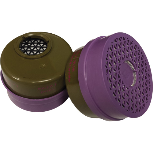 Respirator Cartridge, Gas/Vapour Cartridge, Multi Gas/Organic Vapour/P100 Filter Infinity Industrial Services Inc.