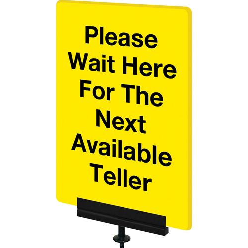 Sign Bracket for Portable Post, Black Infinity Industrial Services Inc.
