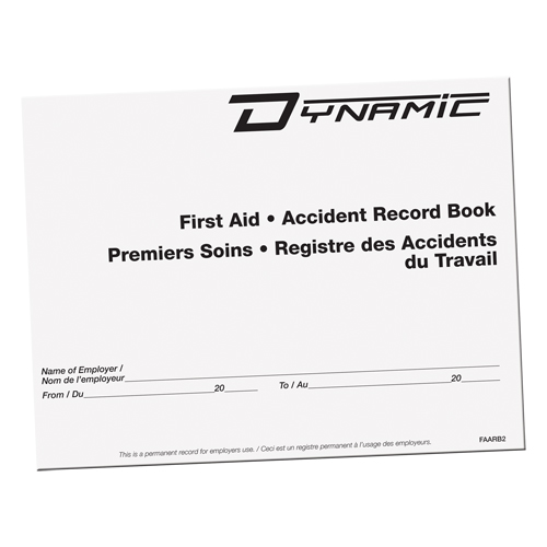 Dynamic Accident Record Book Infinity Industrial Services Inc.