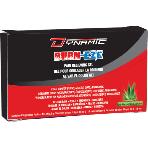 Gel Burn-Eze pour le soulagement de la douleur Dynamic, Gel, Classe 2 Infinity Industrial Services Inc.