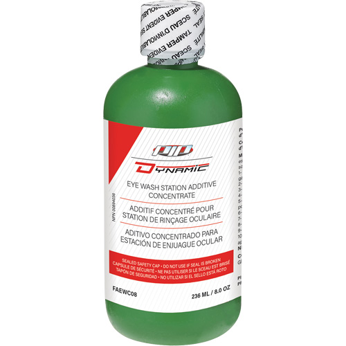 Dynamic Eyewash Additive Concentrate, Full Bottle, 8 oz. Infinity Industrial Services Inc.