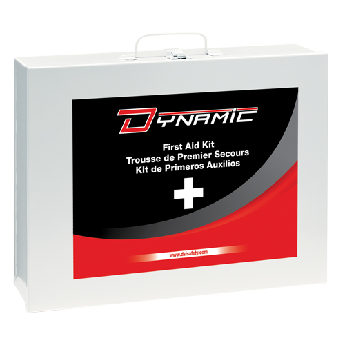 Dynamic General-Purpose Industrial First Aid Kit, Class 1 Medical Device, Metal B Infinity Industrial Services Inc.