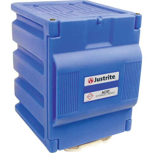 Countertop Polyethylene Acid Cabinet, 2 Gal., 14.25" x 19.75" x 17.125" Infinity Industrial Services Inc.