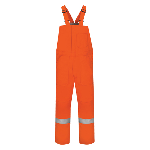 Excel FR&reg; Comfortouch&reg; Deluxe Bib Overalls, Small, Orange Infinity Industrial Services Inc.