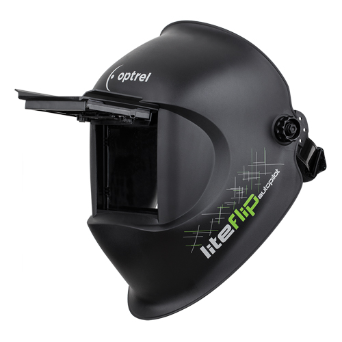 Masque de soudage Liteflip Autopilot, 3,94" lo x 1,97" la Champ de vision, Teinte 1/5/5 - 14, Noir Infinity Industrial Services Inc.