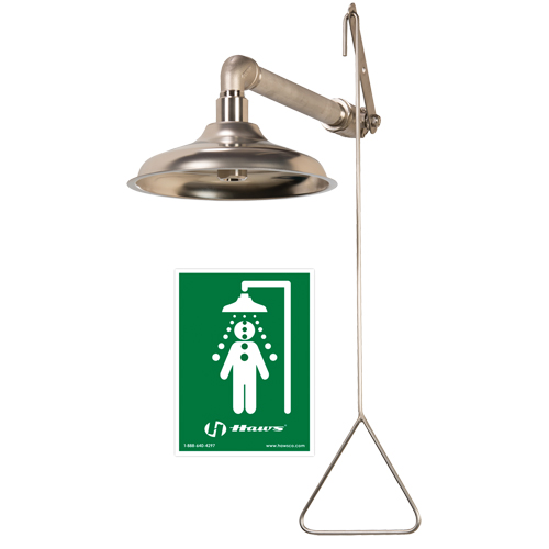 All Stainless Steel Drench Shower, Wall-Mount Infinity Industrial Services Inc.