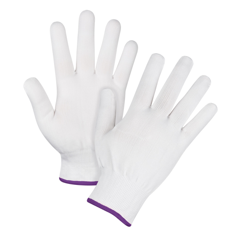 Gants tricot&eacute;s sans couture, Polyester, Calibre 15, Dames/T-petit Infinity Industrial Services Inc.