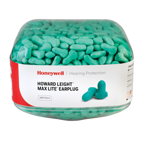 Howard Leight Maximum Lite Earplugs, Bulk - Canister Infinity Industrial Services Inc.