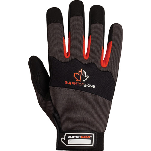 Clutch Gear&reg; Mechanic's Gloves, Synthetic Palm, Size Small Infinity Industrial Services Inc.