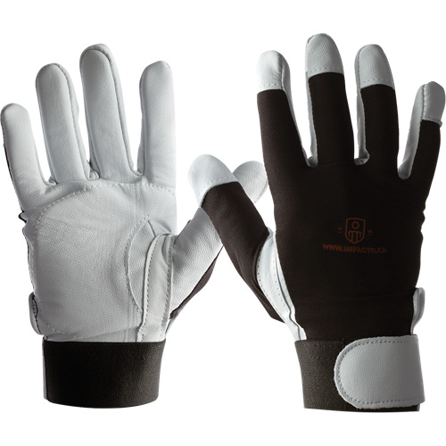 IMPACTO&reg; AIRGEL Glove, Size Large, Pearl Leather Palm Infinity Industrial Services Inc.