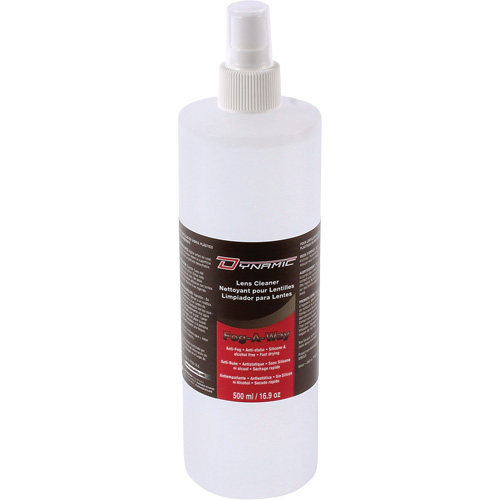 Solution antibu&eacute;e pour nettoyer les lentilles Dynamic, 500 ml Infinity Industrial Services Inc.