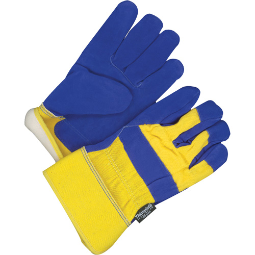 Gants d'ajusteur, 2T-Grand, Paume en Cuir de vache refendu, Doublure en Thinsulate Infinity Industrial Services Inc.