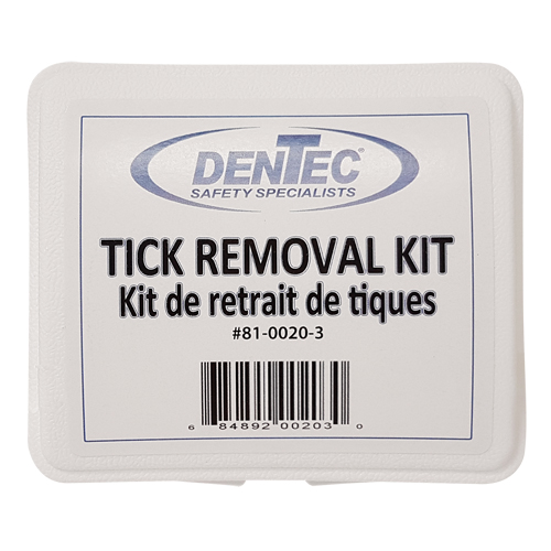 Tick Safety Kit, Class 1 Medical Device, Plastic Box Infinity Industrial Services Inc.