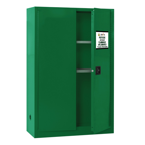 Pesticide Storage Cabinet, 45 gal., 65" H x 43" W x 18" D Infinity Industrial Services Inc.