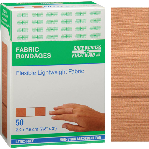 Bandages, Rectangular/Square, 3", Fabric, Non-Sterile Infinity Industrial Services Inc.