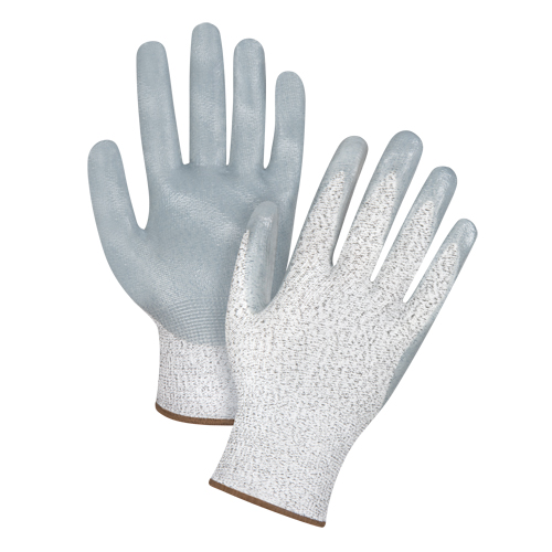 Gants haute performance r&eacute;sistants &agrave; la coupe, Taille Grand/9, Calibre 13, Rev&ecirc;tement Nitrile, Enveloppe en PEHP, ANSI/ISEA 105 niveau 4/EN 388 niveau 5 Infinity Industrial Services Inc.