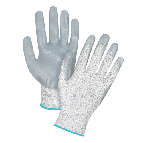 Gants haute performance r&eacute;sistants &agrave; la coupe, Taille T-Grand/10, Calibre 13, Rev&ecirc;tement Nitrile, Enveloppe en PEHP, ANSI/ISEA 105 niveau 4/EN 388 niveau 5 Infinity Industrial Services Inc.
