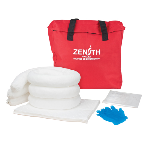 Trousse de lutte contre les d&eacute;versements, Huile seulement, Sac, Absorbance de 5 gal. US Infinity Industrial Services Inc.