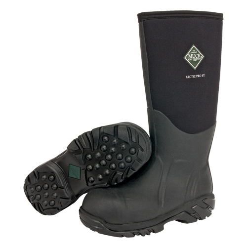 Arctic Pro Extreme Conditions Work Boot, Rubber, Steel Toe, Size 8, Puncture Resistant Sole Infinity Industrial Services Inc.